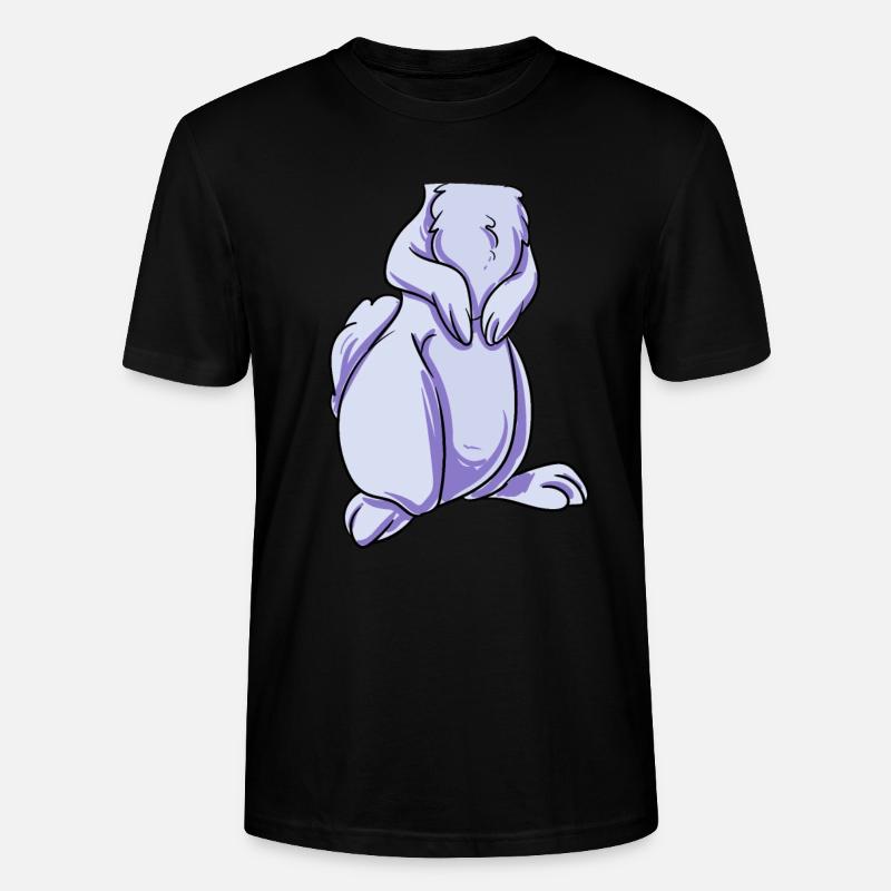Hasen Kostüm - Stanley/Stella Unisex Bio-T-Shirt CRAFTER - Schwarz