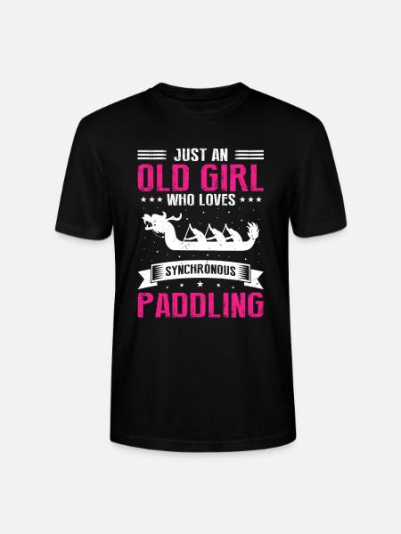 Drachenboot Trainer und Drachenboot - Stanley/Stella Unisex Bio-T-Shirt CRAFTER - Schwarz