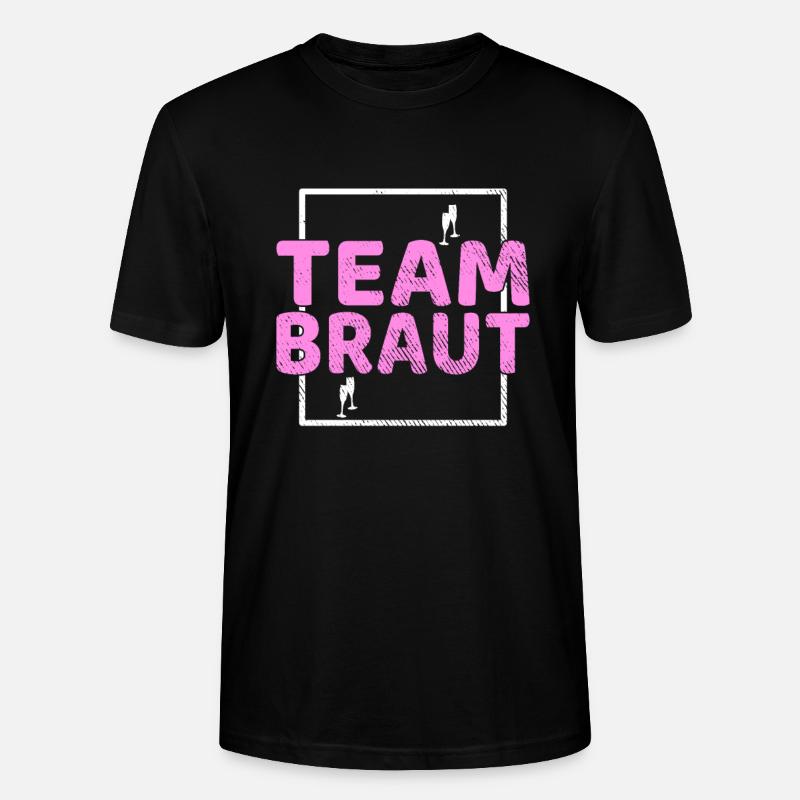 Épouse de l’équipe - T-shirt bio CRAFTER Stanley Stella Unisexe - noir