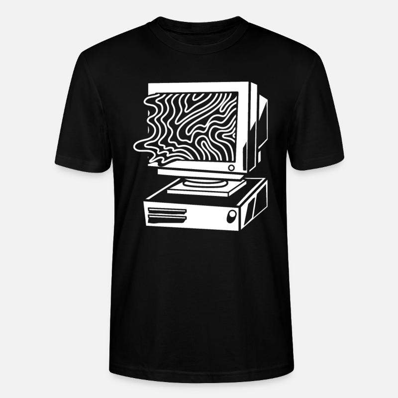 Developer Coder Programmer Computer - Stanley/Stella CRAFTER Unisex Organic T-Shirt - black
