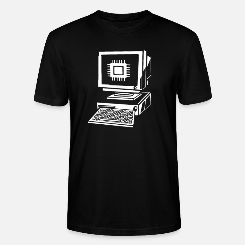 Entwickler Coder Programmierer Computer - Stanley/Stella Unisex Bio-T-Shirt CRAFTER - Schwarz