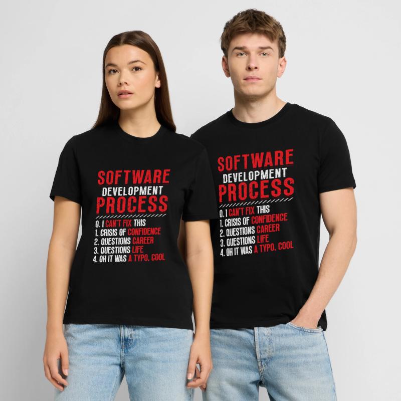 Software development process, programming Stanley/Stella CRAFTER Unisex Organic T-Shirt