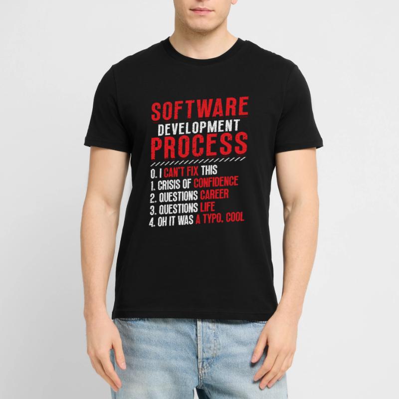 Software development process, programming Stanley/Stella CRAFTER Unisex Organic T-Shirt