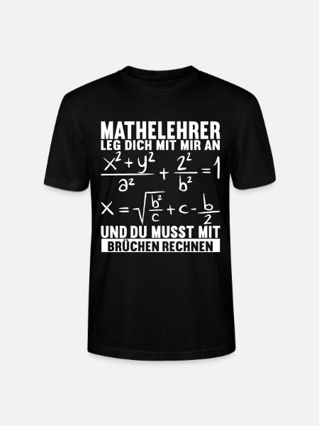 Mathe Mathelehrer - Stanley/Stella Unisex Bio-T-Shirt CRAFTER - Schwarz