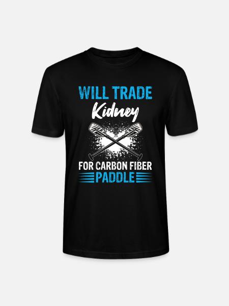 Drachenboot Trainer und Drachenboot - Stanley/Stella Unisex Bio-T-Shirt CRAFTER - Schwarz