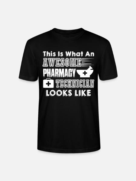 Pharmacy Technician Awesome Pharmacy Technician - Stanley/Stella CRAFTER Unisex Organic T-Shirt - black