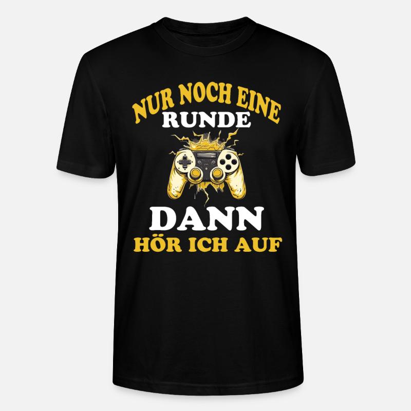 Gaming Spruch Gamer Sprüche - Stanley/Stella Unisex Bio-T-Shirt CRAFTER - Schwarz