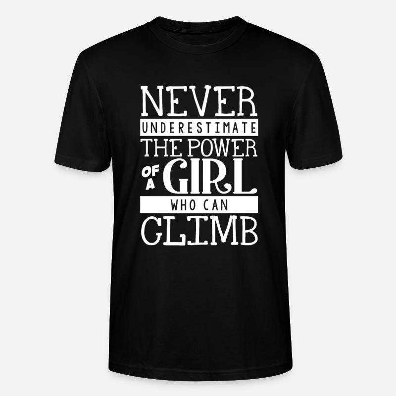 Grimpeurs muraux, grimpeurs de murs - T-shirt bio CRAFTER Stanley Stella Unisexe - noir