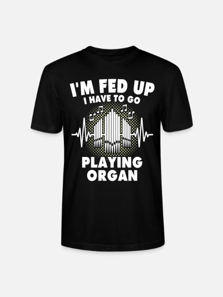Kirchenorganist Organist - Stanley/Stella Unisex Bio-T-Shirt CRAFTER - Schwarz