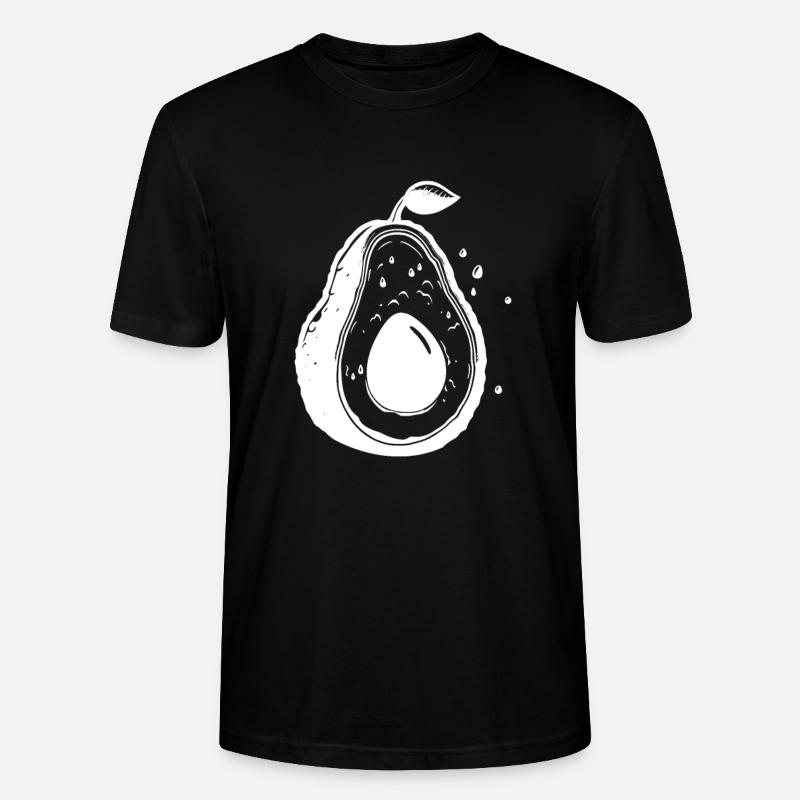 Avocado - Stanley/Stella Unisex Bio-T-Shirt CRAFTER - Schwarz