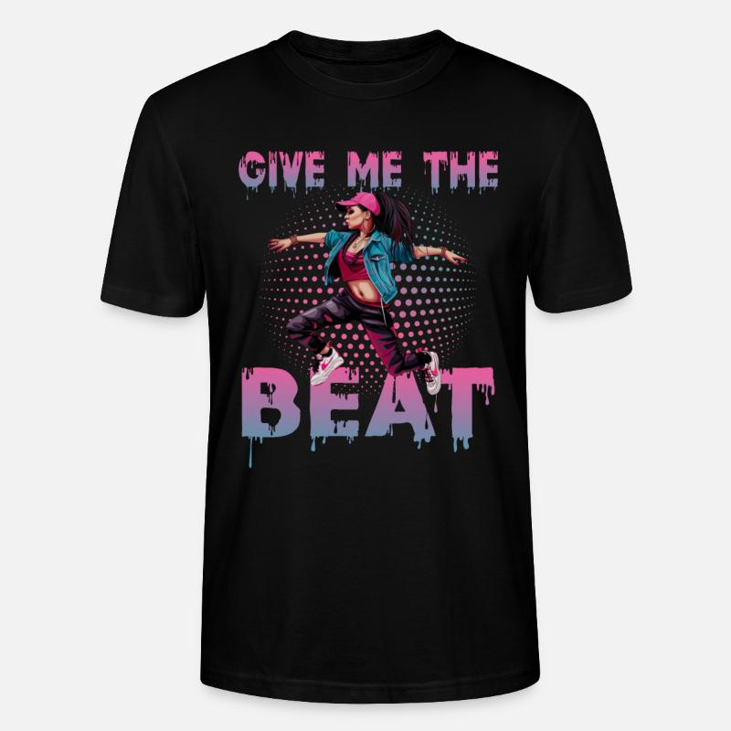 Tanzen Breakdance Streetdane Rap - Stanley/Stella Unisex Bio-T-Shirt CRAFTER - Schwarz
