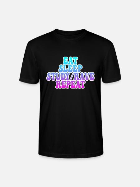 Study et Raven - T-shirt bio CRAFTER Stanley Stella Unisexe - noir