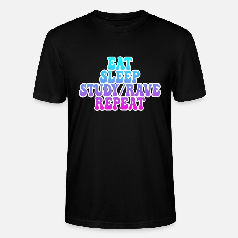 Studieren und Raven - Stanley/Stella Unisex Bio-T-Shirt CRAFTER - Schwarz