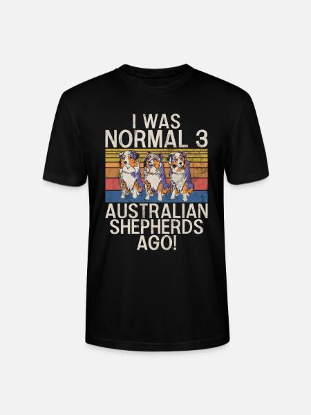 Australian Shepherd Gifts - Stanley/Stella CRAFTER Unisex Organic T-Shirt - black