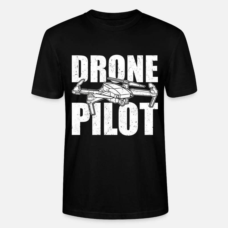 Drone Drones - T-shirt bio CRAFTER Stanley Stella Unisexe - noir