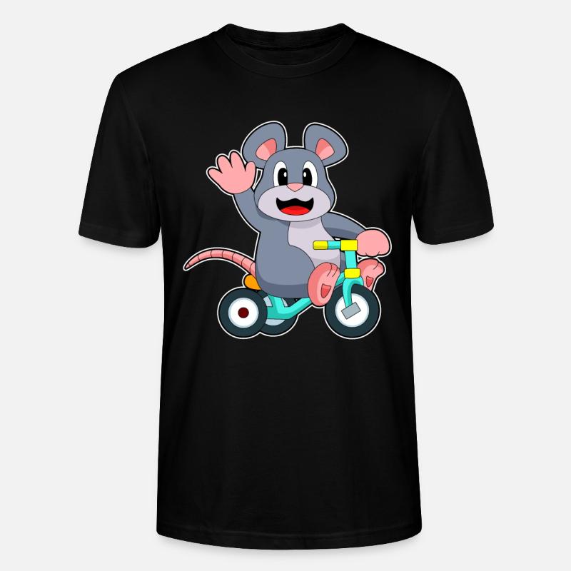 Vélo de rat - T-shirt bio CRAFTER Stanley Stella Unisexe - noir