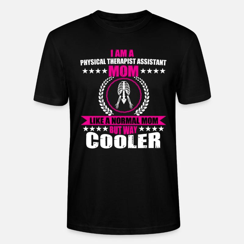 Physiotherapeutin Assistentin Mutter - Stanley/Stella Unisex Bio-T-Shirt CRAFTER - Schwarz