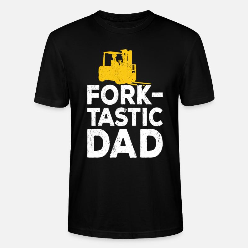 Gabelstaplerfahrer Gabelstaplerfahrer - Stanley/Stella Unisex Bio-T-Shirt CRAFTER - Schwarz