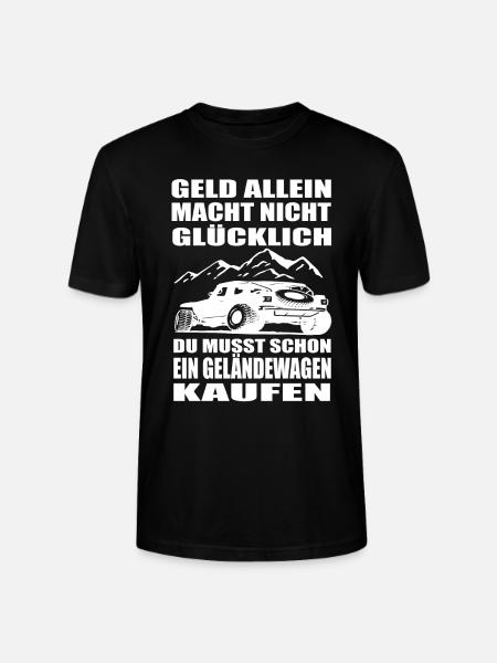 Geländewagen - Stanley/Stella Unisex Bio-T-Shirt CRAFTER - Schwarz
