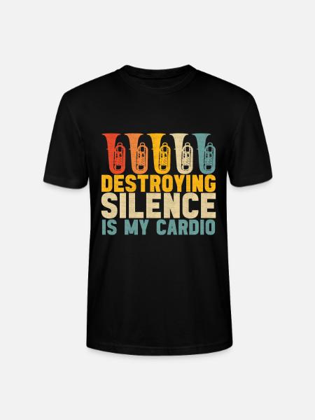 Tuba tuba player - Stanley/Stella CRAFTER Unisex Organic T-Shirt - black