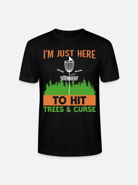 Disc Golf Player Frisbee Player - Stanley/Stella CRAFTER Unisex Organic T-Shirt - black