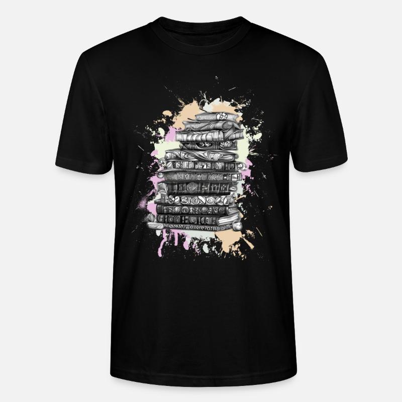 Lesen Bücher Buch - Stanley/Stella Unisex Bio-T-Shirt CRAFTER - Schwarz