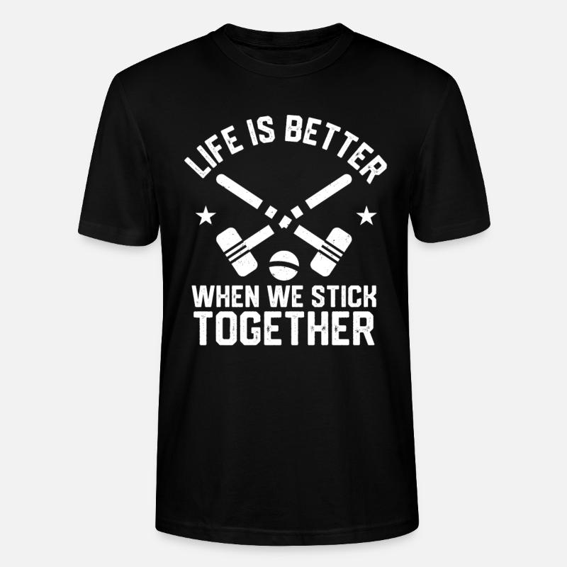 Krocket - Stanley/Stella Unisex Bio-T-Shirt CRAFTER - Schwarz