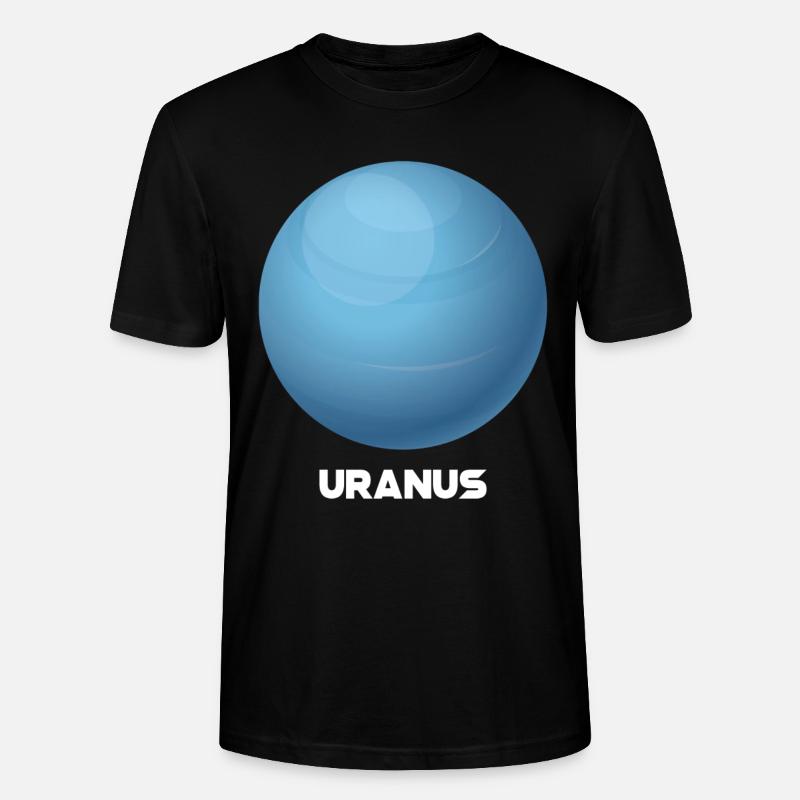 Uranus - T-shirt bio CRAFTER Stanley Stella Unisexe - noir
