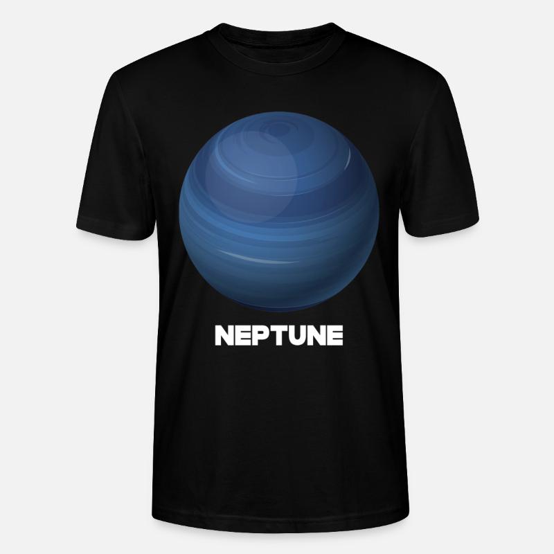 Neptun - Stanley/Stella Unisex Bio-T-Shirt CRAFTER - Schwarz