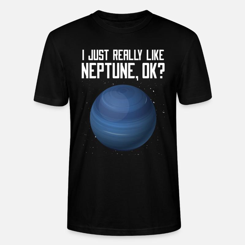 Neptun - Stanley/Stella Unisex Bio-T-Shirt CRAFTER - Schwarz