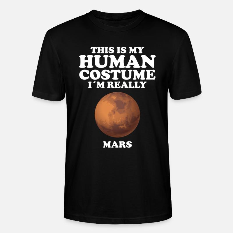 Mars - Stanley/Stella Unisex Bio-T-Shirt CRAFTER - Schwarz