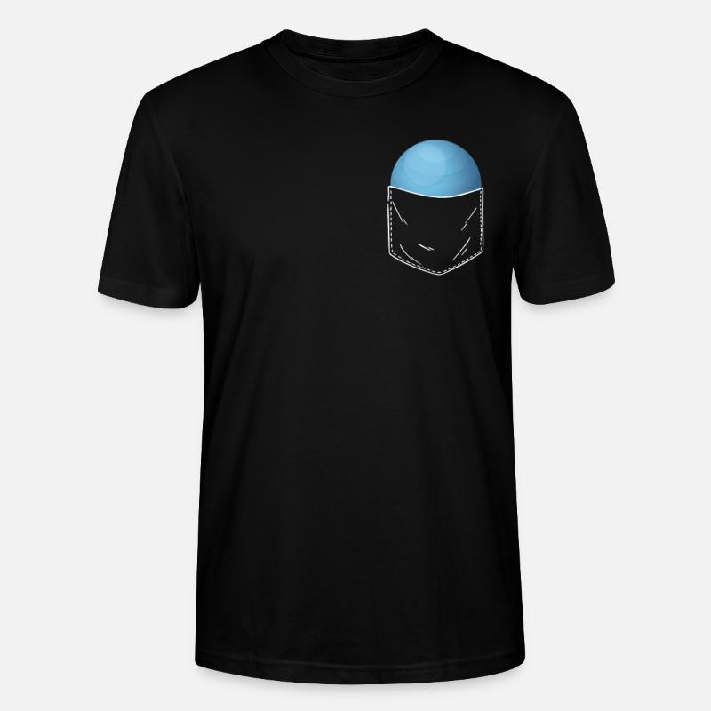 Uranus - Stanley/Stella Unisex Bio-T-Shirt CRAFTER - Schwarz