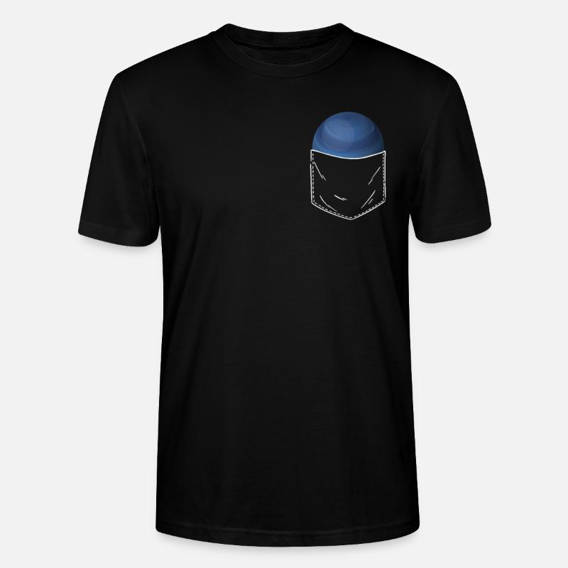Neptun - Stanley/Stella Unisex Bio-T-Shirt CRAFTER - Schwarz