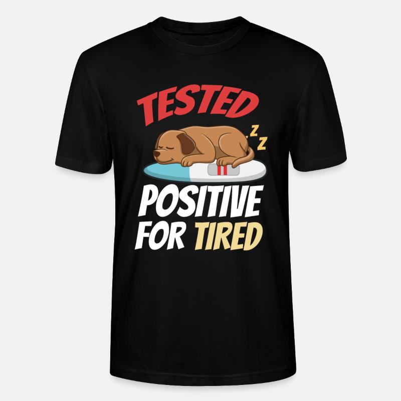 Schlafen Süß Geschenk - Stanley/Stella Unisex Bio-T-Shirt CRAFTER - Schwarz