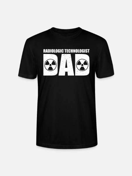 Funny radiology assistant dad - Stanley/Stella CRAFTER Unisex Organic T-Shirt - black