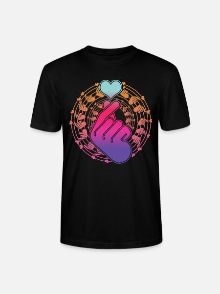 Kpop K-Pop Korean Popmusic - Stanley/Stella CRAFTER Unisex Organic T-Shirt - black