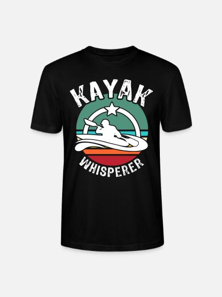 Kayak Flüsterer Kayaking - Stanley/Stella Unisex Bio-T-Shirt CRAFTER - Schwarz