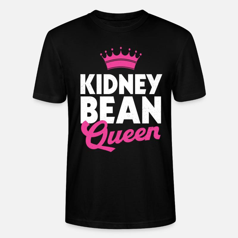 Kidney Bohnen - Stanley/Stella Unisex Bio-T-Shirt CRAFTER - Schwarz