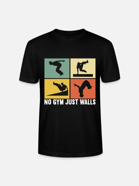 Parkour Freerunning - Stanley/Stella CRAFTER Unisex Organic T-Shirt - black