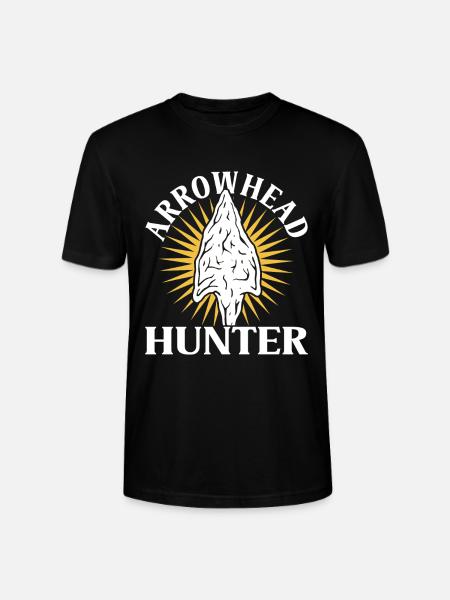 Arrowhead Hunting - Stanley/Stella CRAFTER Unisex Organic T-Shirt - black