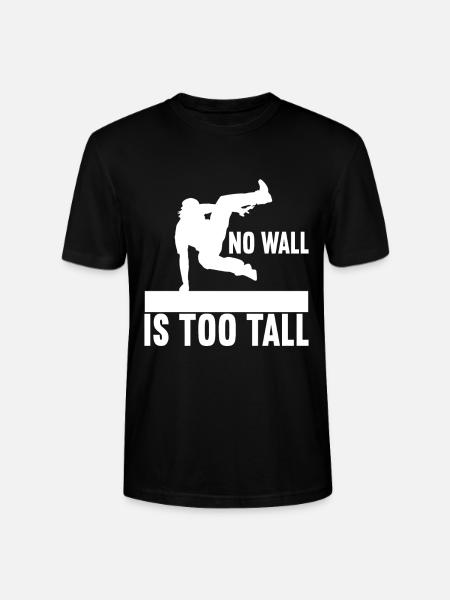 Parkour Freerunning - Stanley/Stella CRAFTER Unisex Organic T-Shirt - black