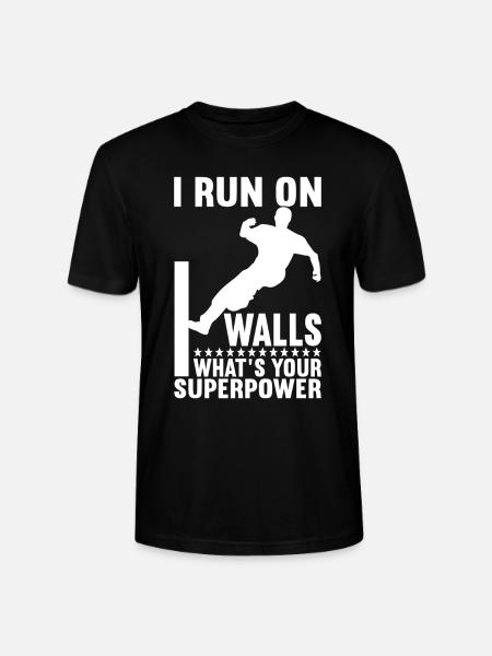 Parkour Freerunning - Stanley/Stella CRAFTER Unisex Organic T-Shirt - black