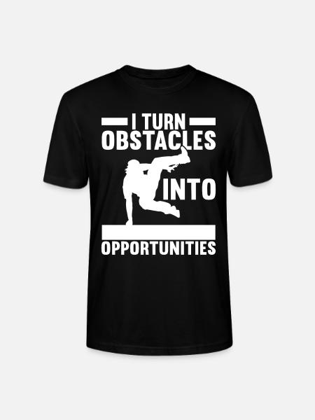 Parkour Freerunning - Stanley/Stella CRAFTER Unisex Organic T-Shirt - black