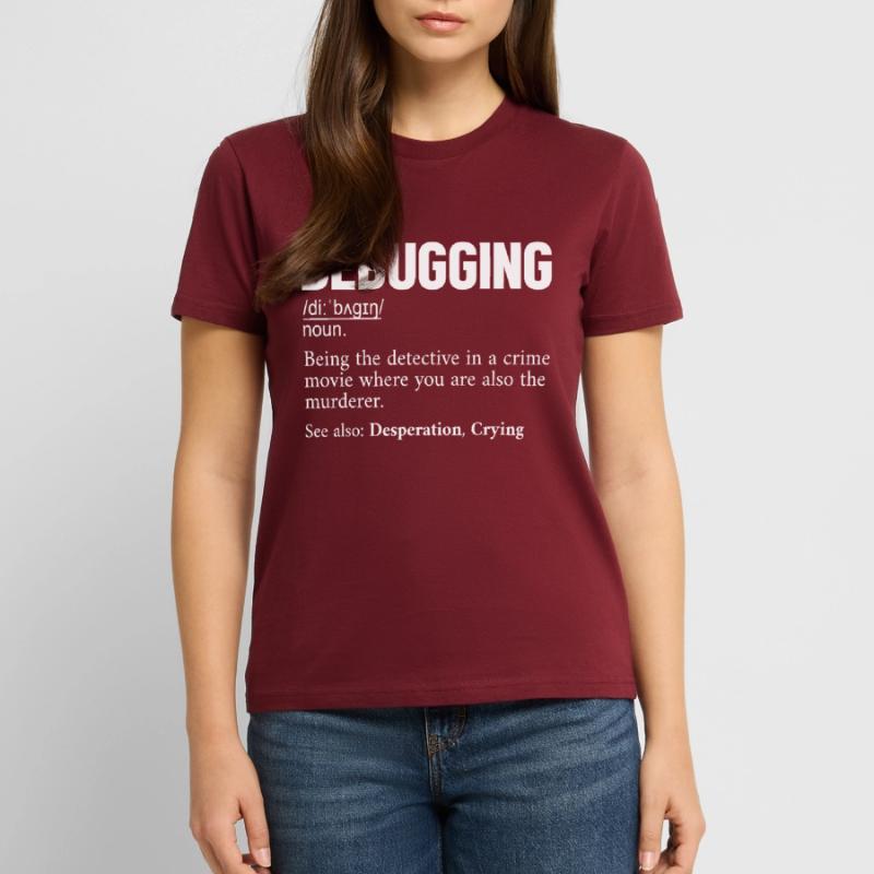 Debugging Definition Developer Coder Programmierer Stanley/Stella Unisex Bio-T-Shirt CRAFTER