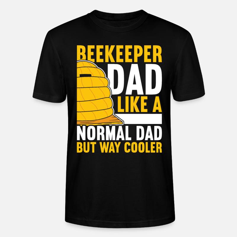 Imker Honigbienen-Imker Imker - Stanley/Stella Unisex Bio-T-Shirt CRAFTER - Schwarz