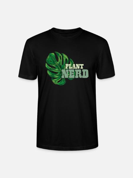 Plants Nerd - Stanley/Stella CRAFTER Unisex Organic T-Shirt - black