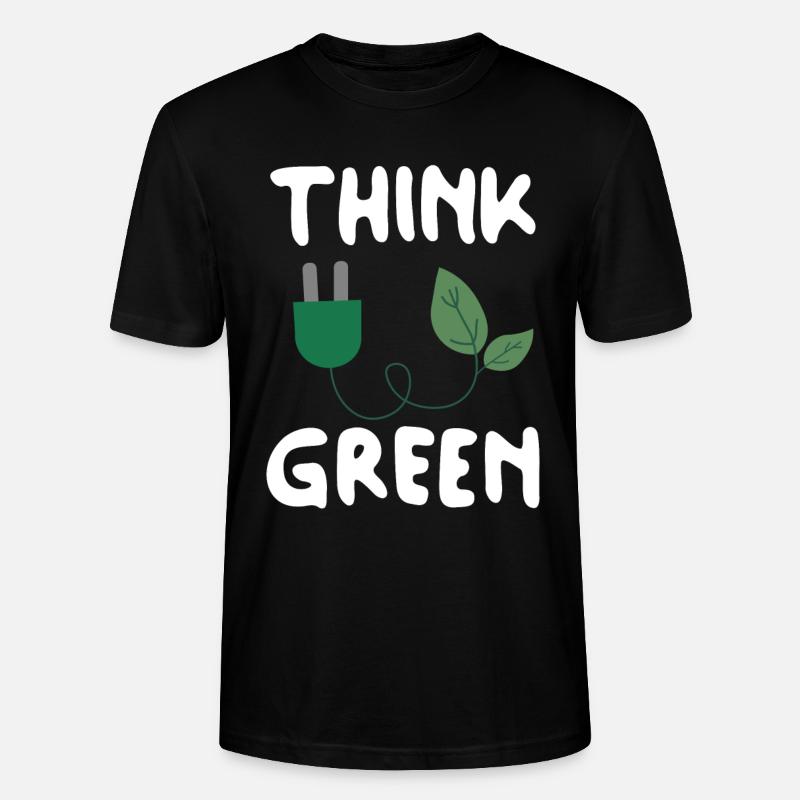 Think Green - Stanley/Stella Unisex Bio-T-Shirt CRAFTER - Schwarz