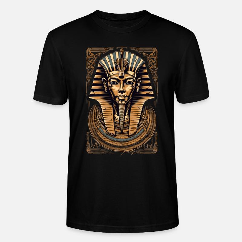 Pharaon Egypte Death Mask Cadeau - T-shirt bio CRAFTER Stanley Stella Unisexe - noir
