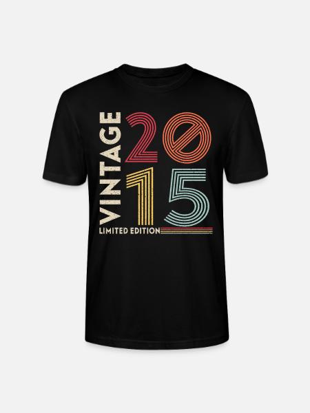 Old School 2015 - Stanley/Stella CRAFTER Unisex Organic T-Shirt - black