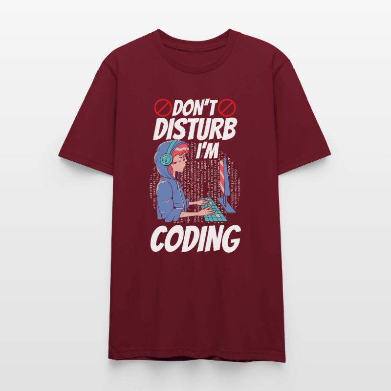Ne vous embêtez pas: je programme Coding Coder T-shirt bio CRAFTER Stanley Stella Unisexe